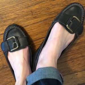 JCrew leather driving moccasins